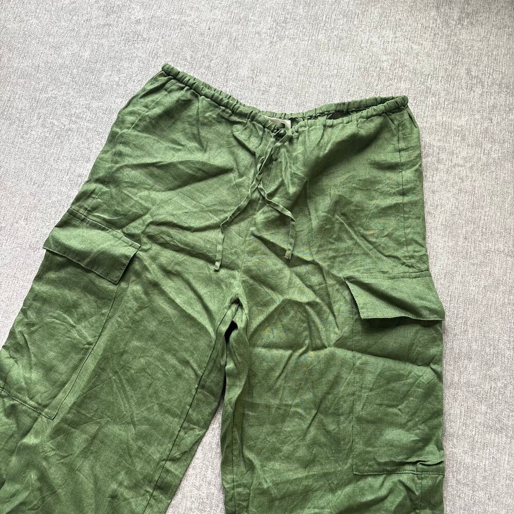 L*Space Linen Straight Leg Cargo Pants - Picture 3 of 7